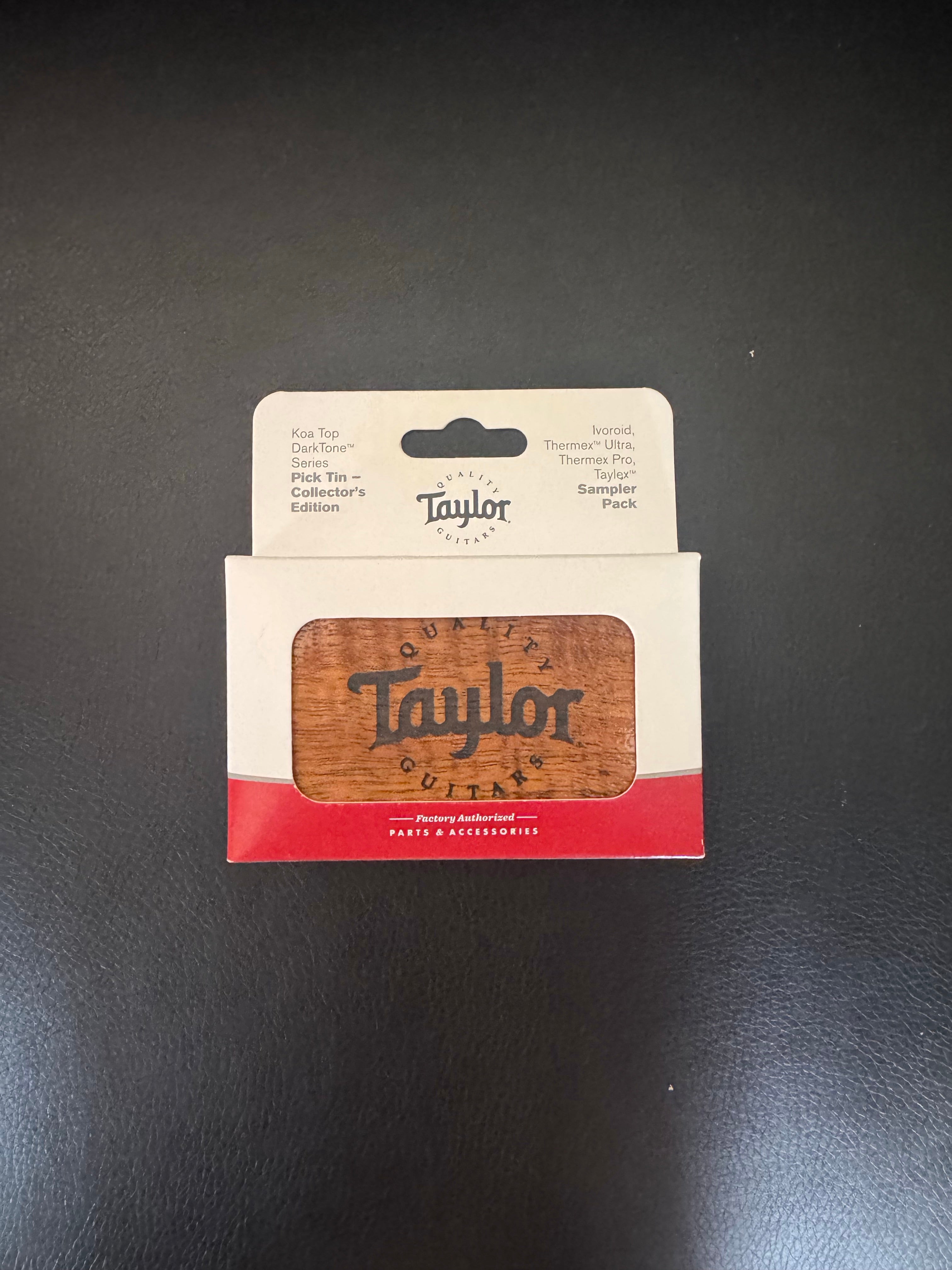 Taylor Darktone Series Pick Tin – Collector’s Edition