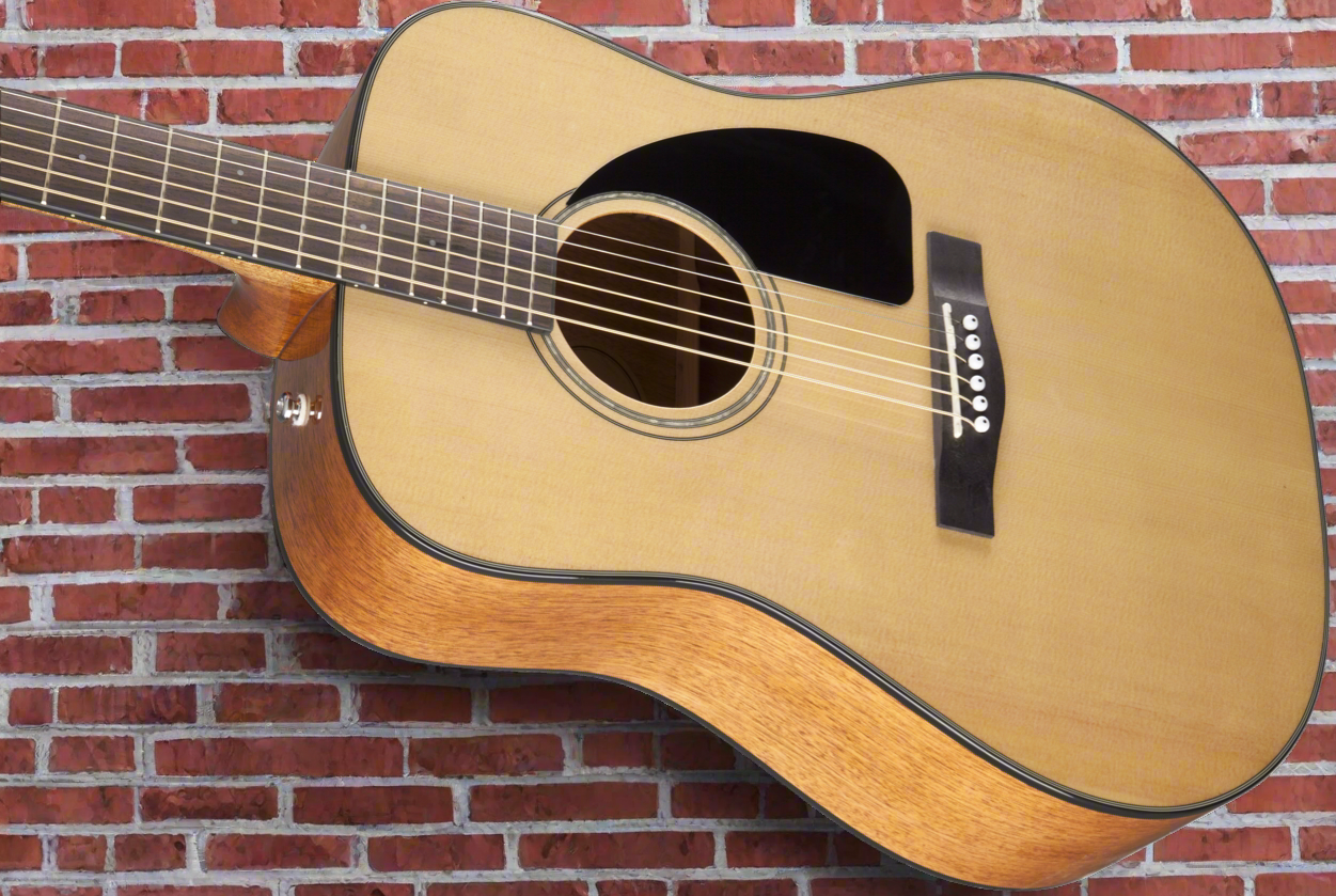 Image of Fender CD-60 Dreadnought V3 w/Case, Walnut Fingerboard, Natural