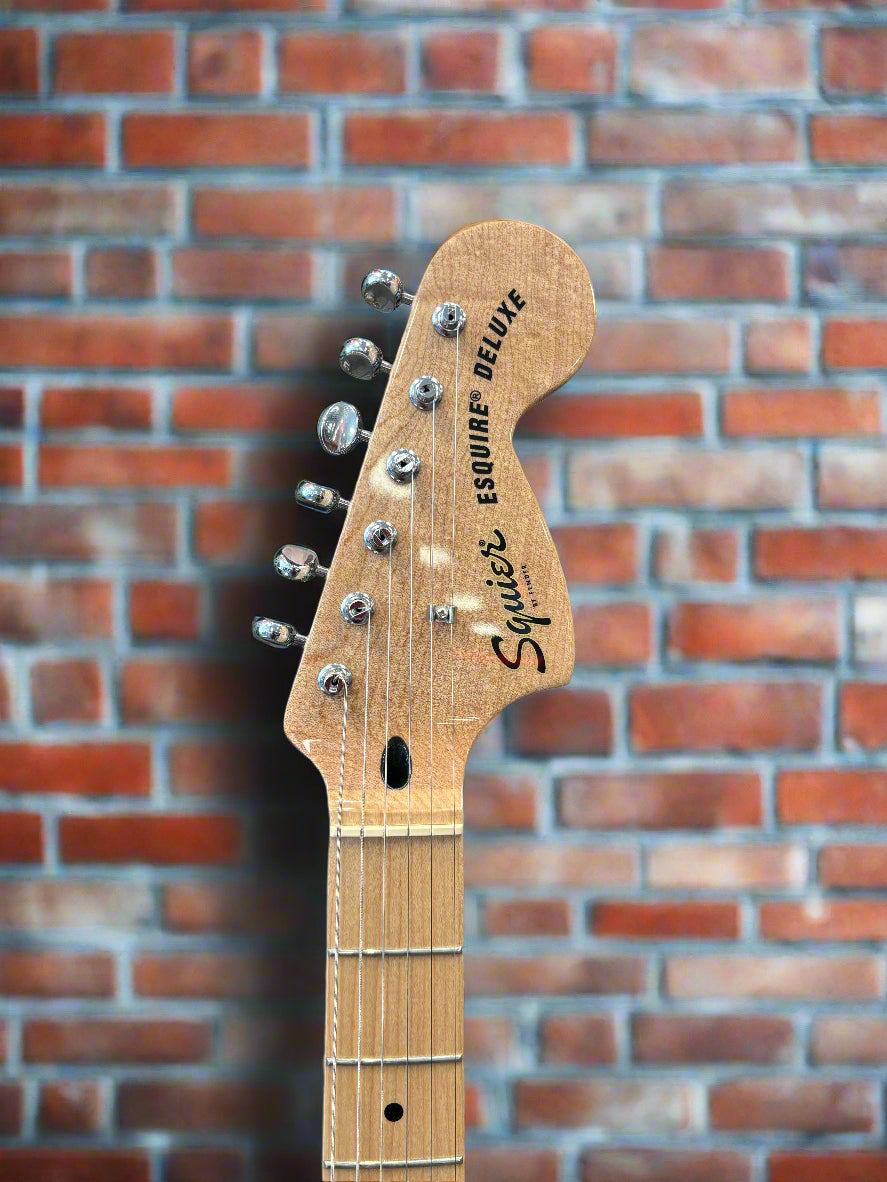 Image of FENDER Paranormal Esquire® Deluxe, Maple Fingerboard, Black Pickguard, Mocha