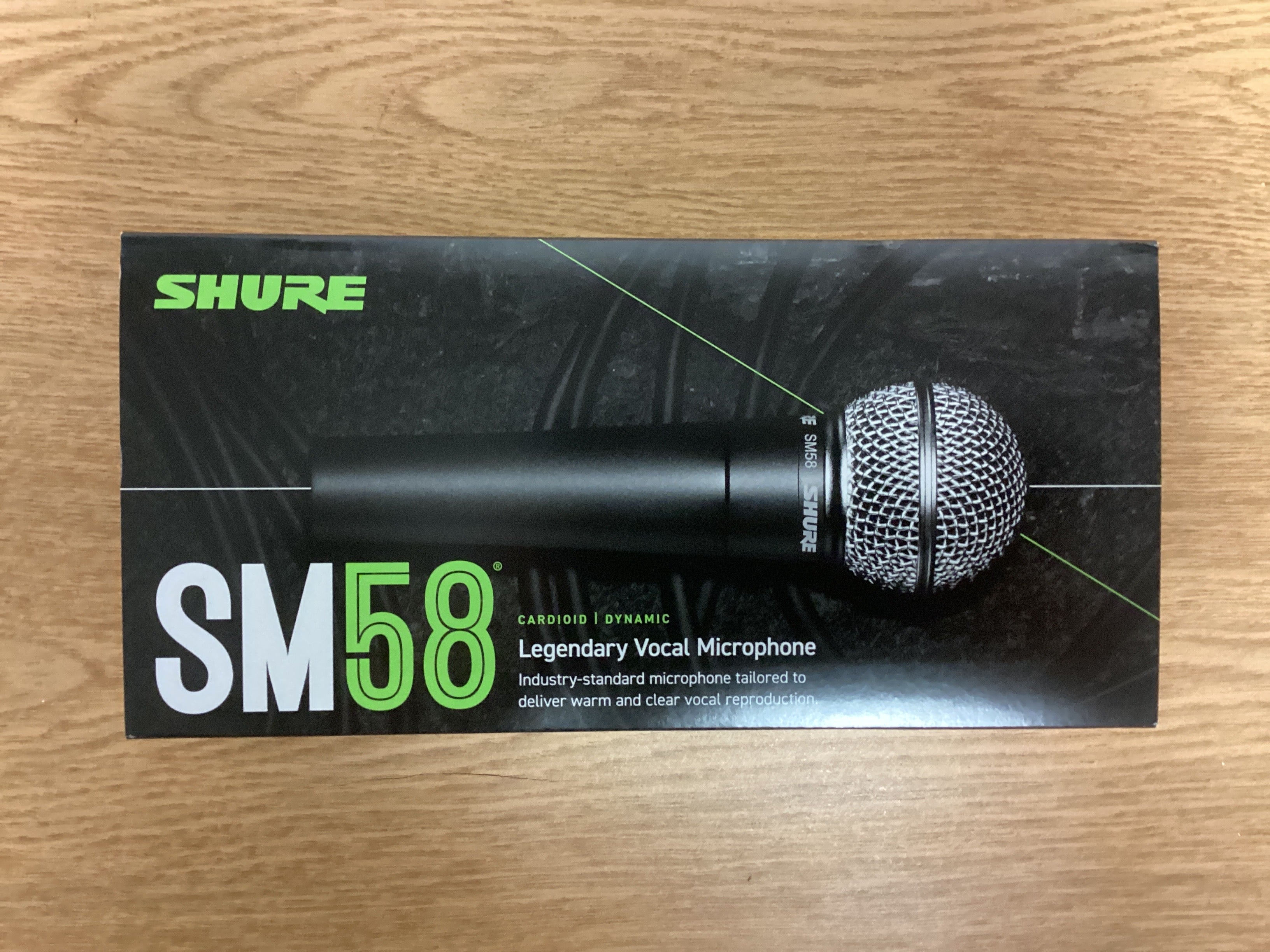 Shure SM58 Handheld Dynamic Vocal Microphone w/25ft Cable