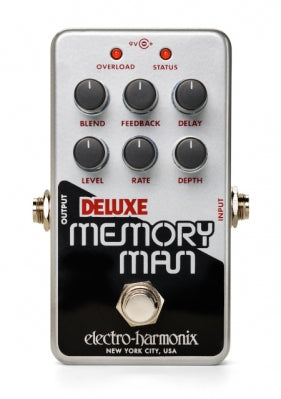Image of Electro-Harmonix Nano Deluxe Memory Man - Analog Delay Pedal with Modulation