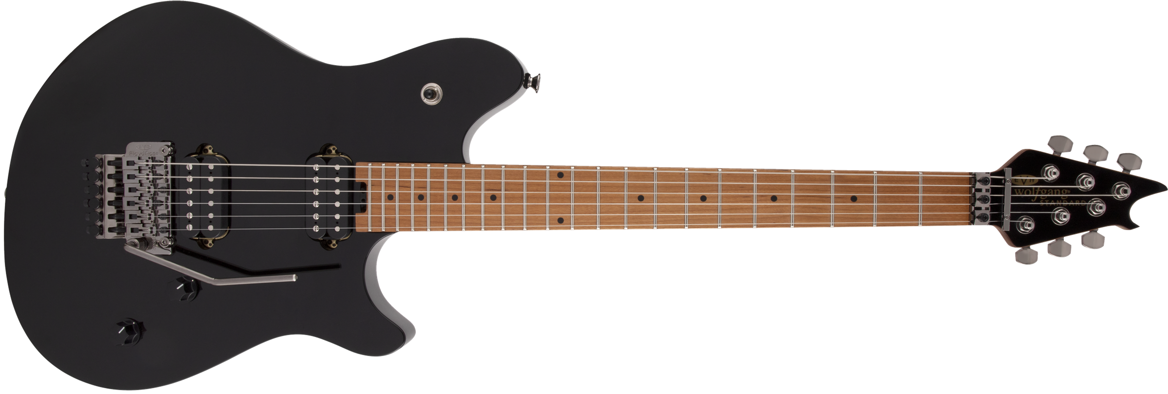 Image of EVH Wolfgang® WG Standard, Baked Maple Fingerboard, Gloss Black