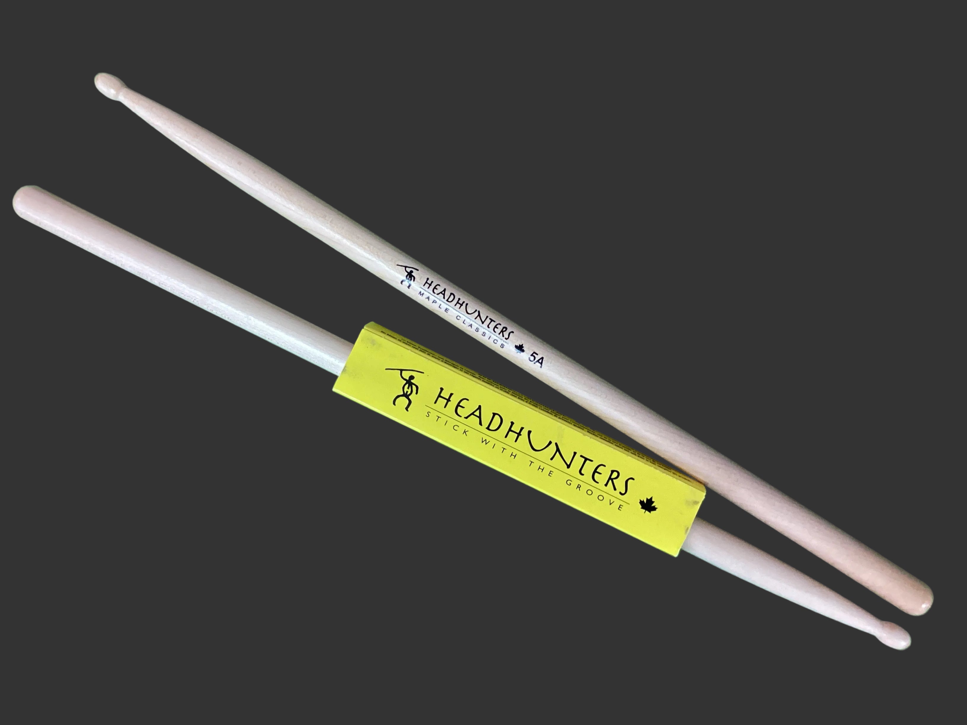 Image of Headhunters MC 5A or 5AN Maple Classics Drumsticks