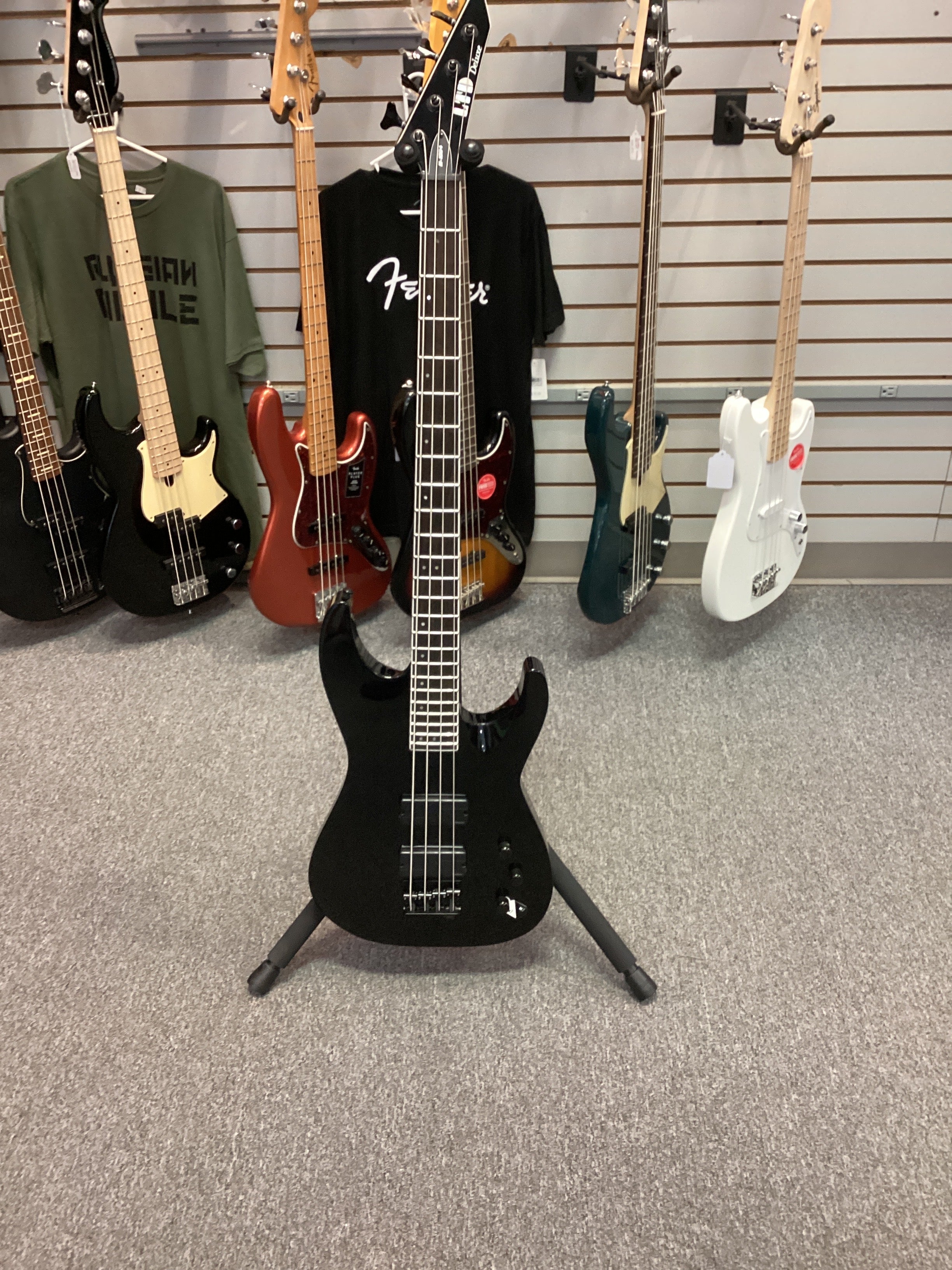 Image of ESP LTD M-1004 Bass Guitar Black