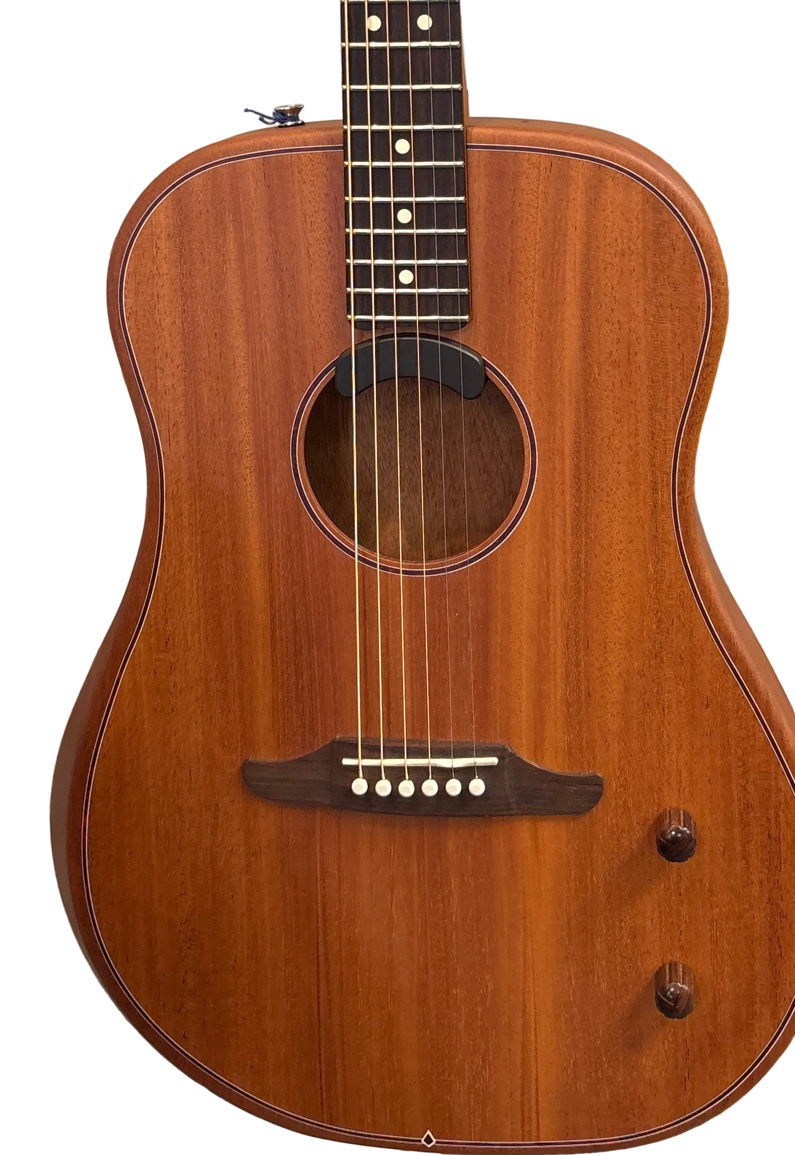 Image of Fender Highway Dread MAH  Rosewood Mah with bag