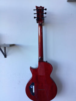 Image of LTD EC-201 FT (Flat-Top)Single Cut Electric Guitar~See Thru Black Cherry