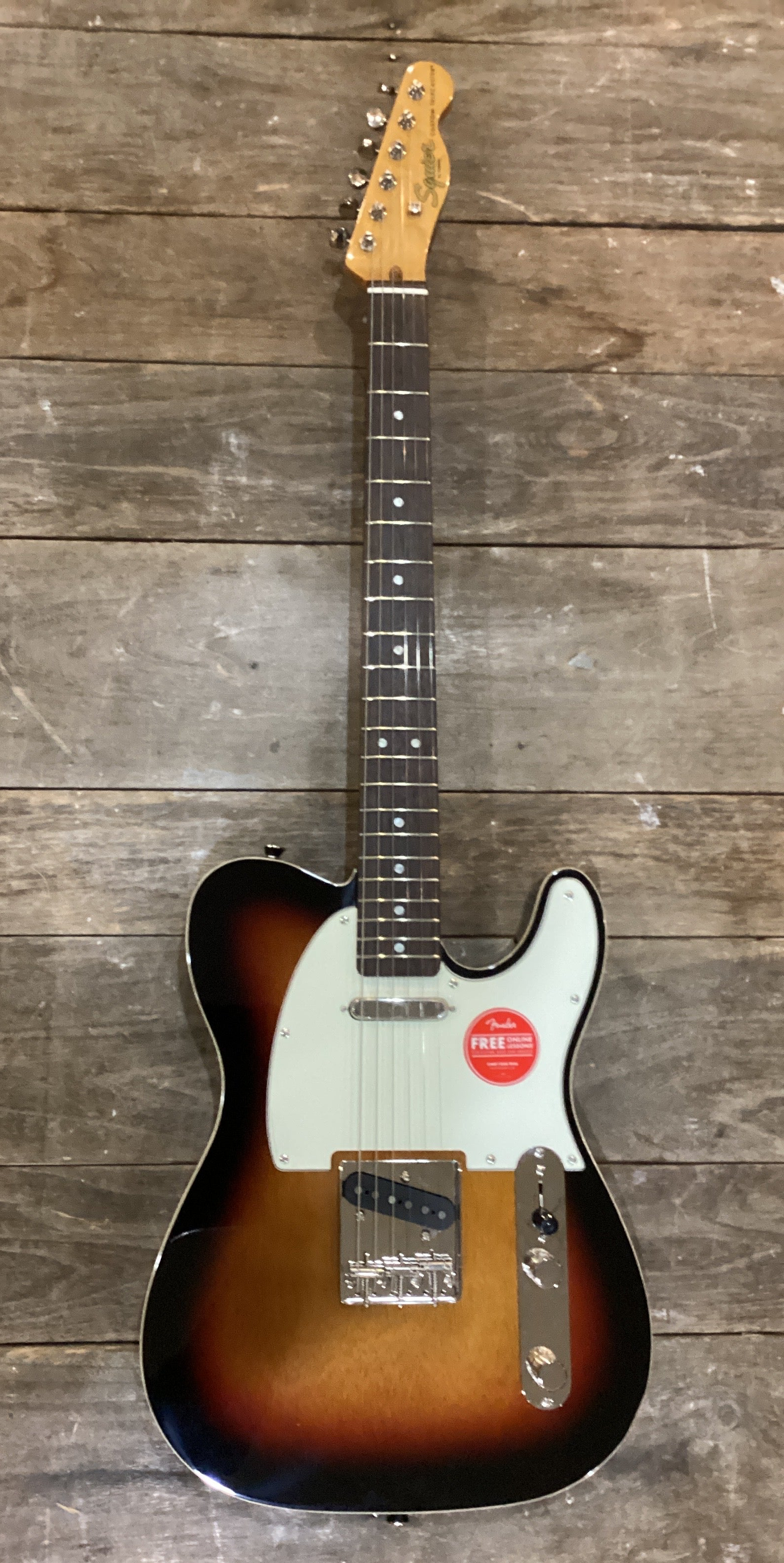 Image of Squier Classic Vibe '60s Custom Telecaster®, Laurel Fingerboard, 3-Color Sunburst