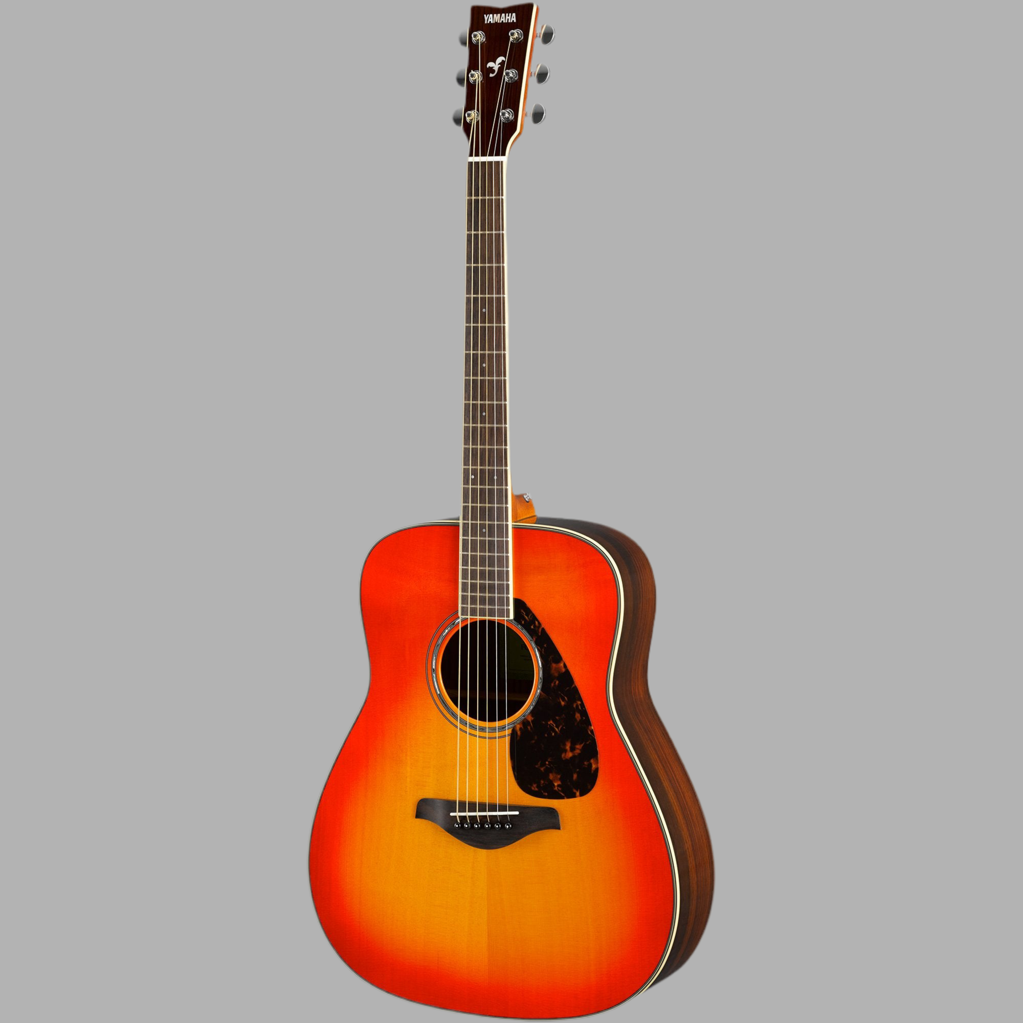 Image of Yamaha~FG830~Acoustic Guitar~Solid Spruce Top~Rosewood Back/Sides~Autumn Burst