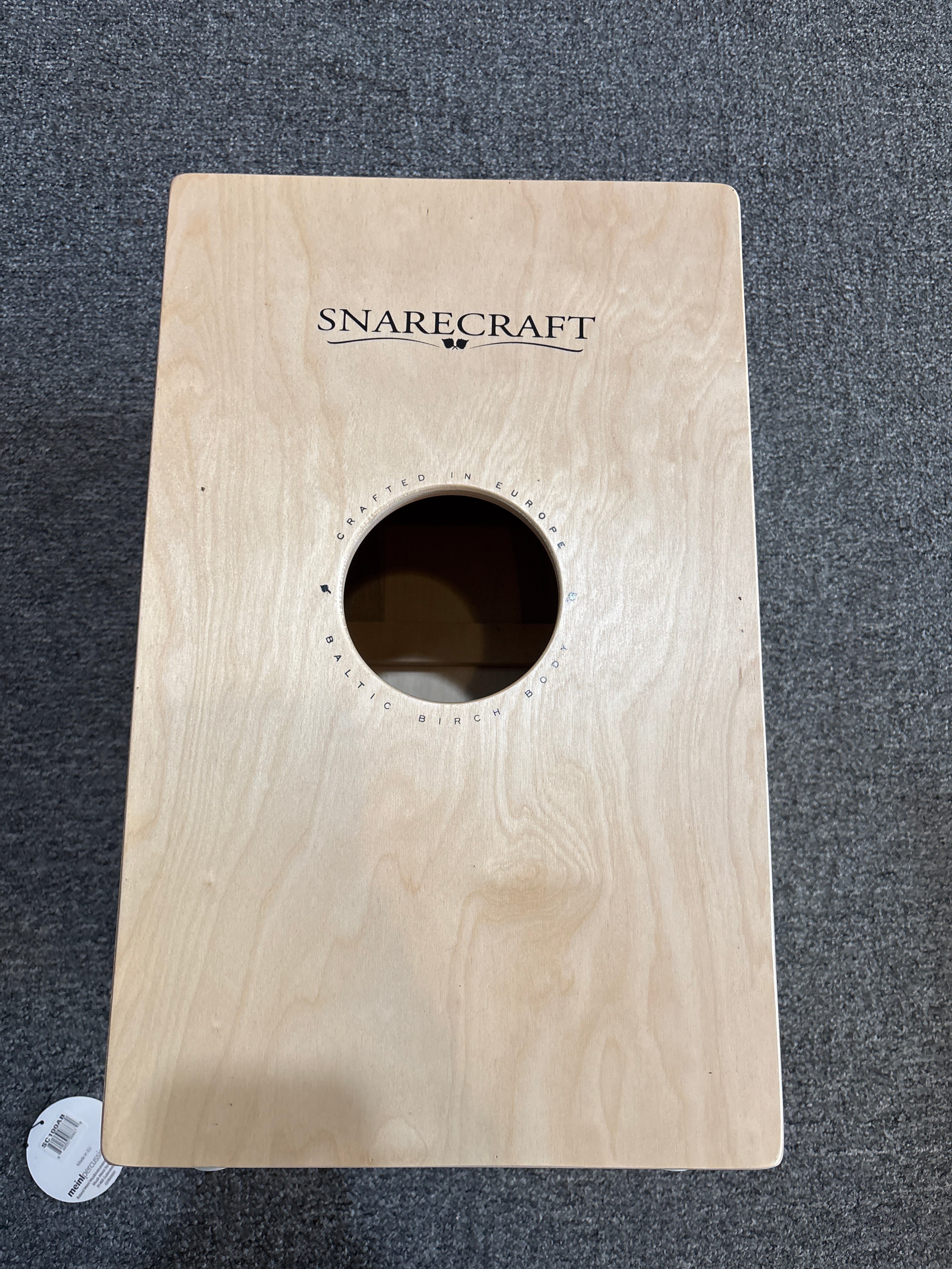 MEINL Snarecraft Series Snare Cajon 100, Almond Birch - SC100AB