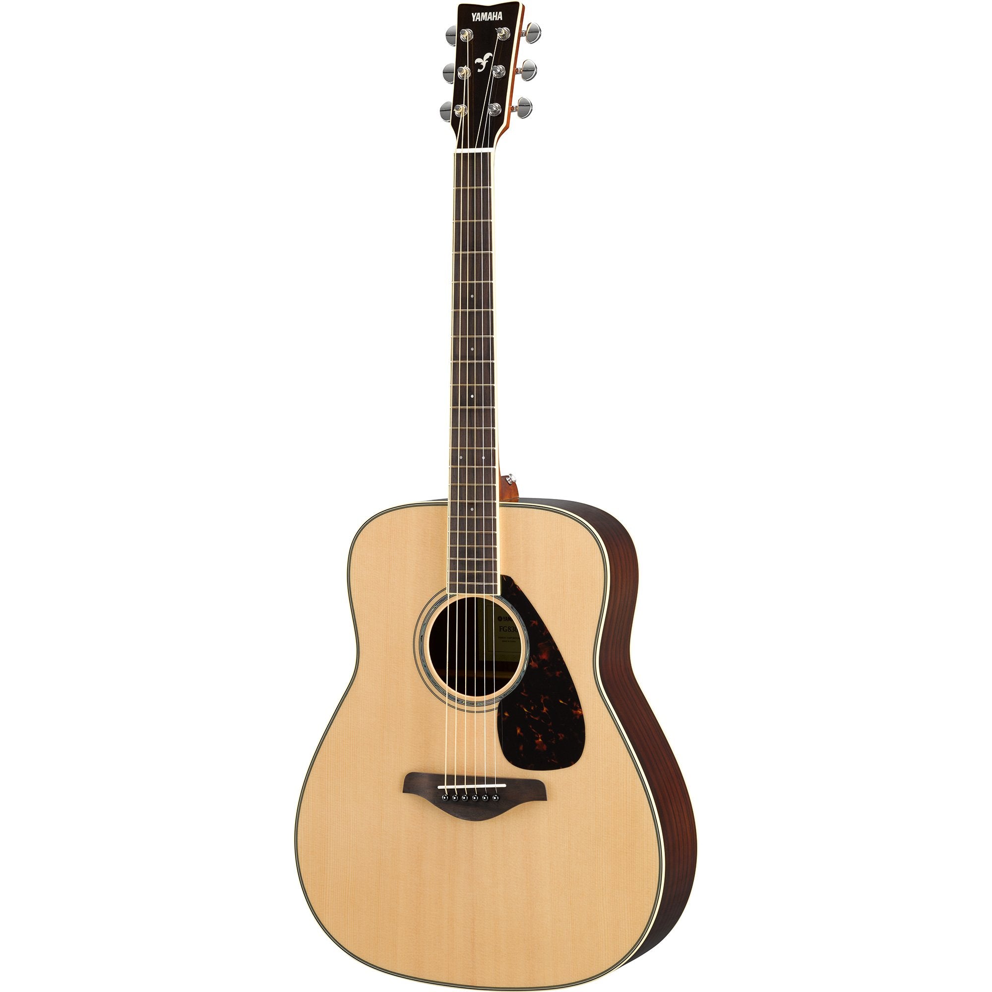 YAMAHA  FG830 NATURAL FOLK GUITAR SOLID TOP ROSEWOOD