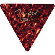 Image of Fender Classic Celluloid Guitar Picks, 355 Shape – 12 Pack