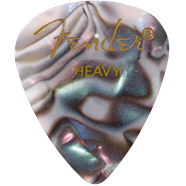 Image of Premium Celluloid Picks Heavy Abalone 12 pack