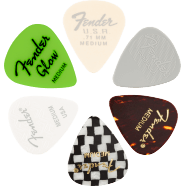 Image of Fender Material Medley 351 shape picks (6 pack)