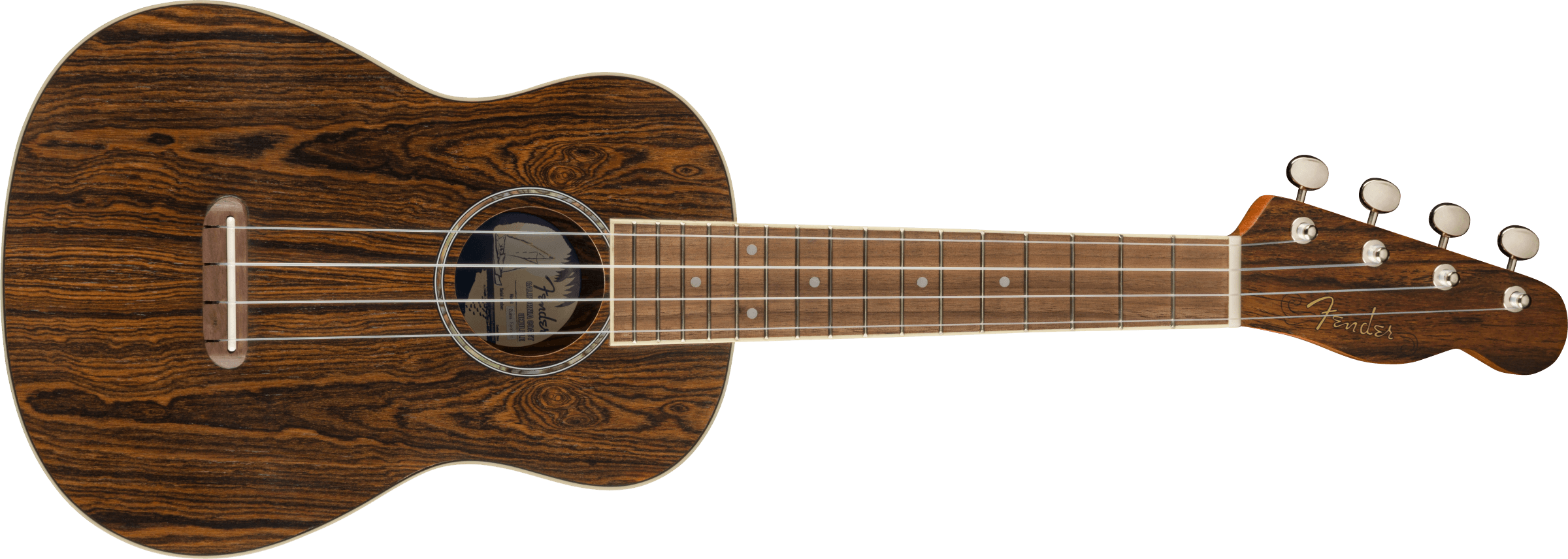 Image of Zuma Exotic Concert Ukulele, Walnut Fingerboard, Bocote