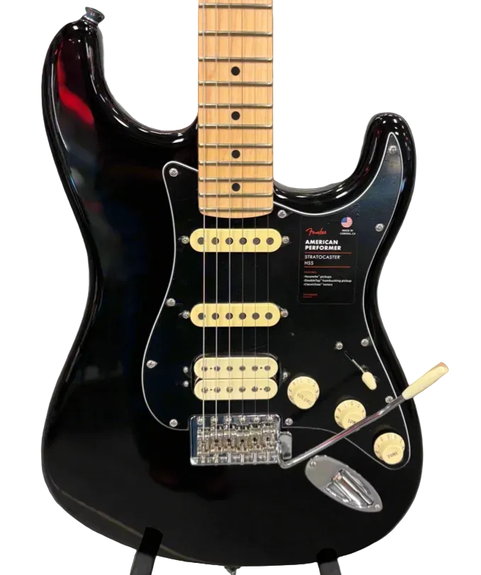 Image of Fender American Performer Stratocaster HSS with gig bag
