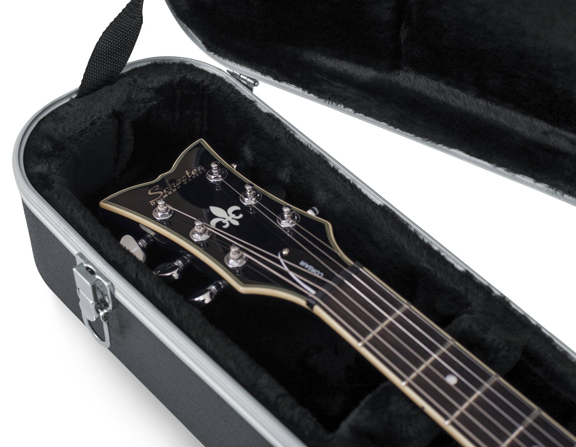 Image of Gator GC-335 Semi-Hollowbody Guitar Case - Molded ABS Hard Shell for ES-335 Style