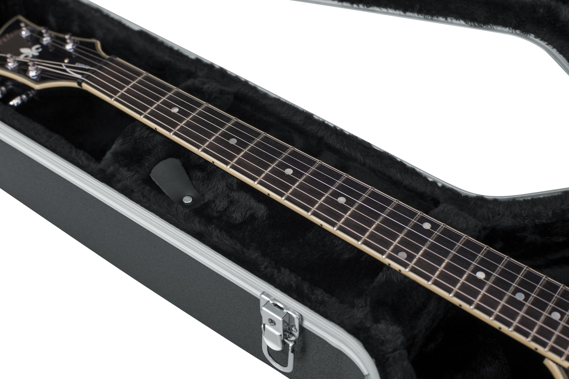 Image of Gator GC-335 Semi-Hollowbody Guitar Case - Molded ABS Hard Shell for ES-335 Style
