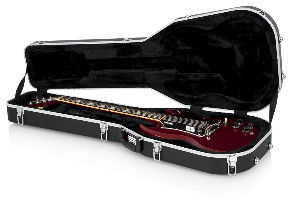 Image of Gator GC-SG Deluxe Molded Guitar Case - ABS Hard Shell for SG-Style Guitars