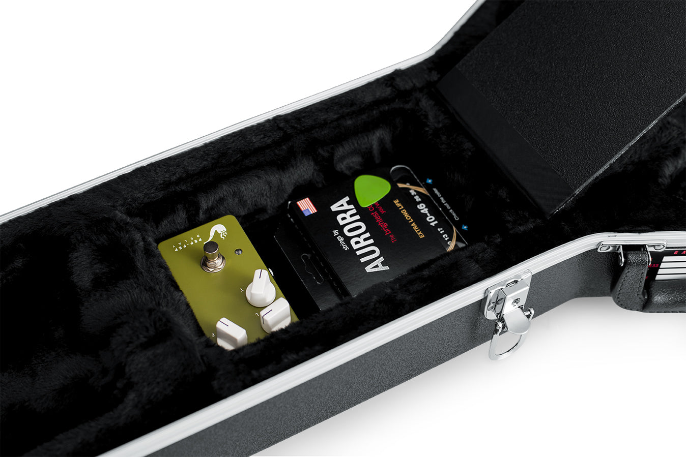 Image of Gator GC-SG Deluxe Molded Guitar Case - ABS Hard Shell for SG-Style Guitars