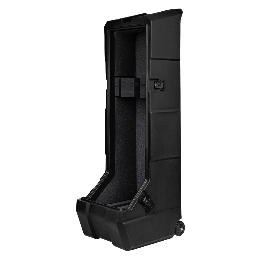 Image of Gator Mini Vault 2-Guitar Hard Case - Roto-Molded Electric Guitar Storage & Stage Rack