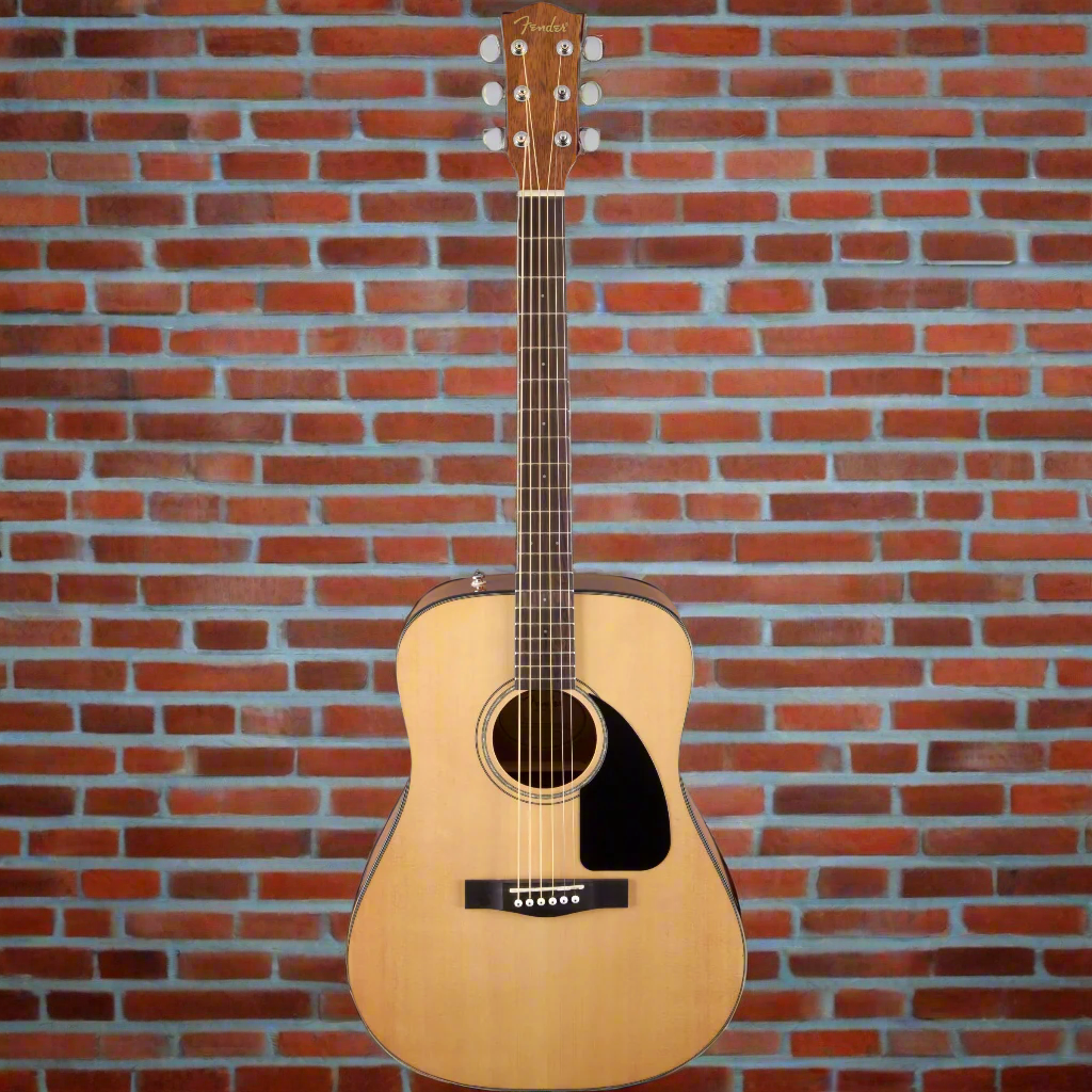 Image of Fender CD-60 Dreadnought V3 w/Case, Walnut Fingerboard, Natural