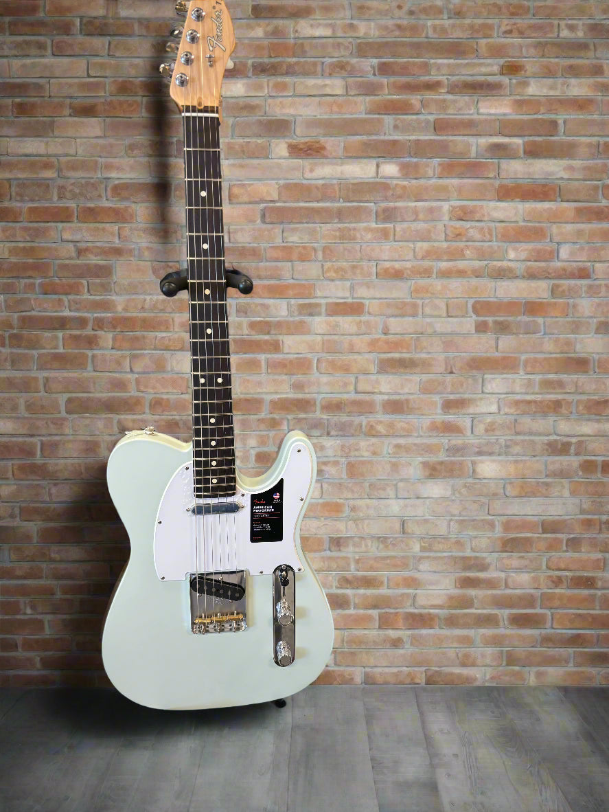 Image of FENDER American Performer Telecaster®, Rosewood Fingerboard, Satin Sonic Blue