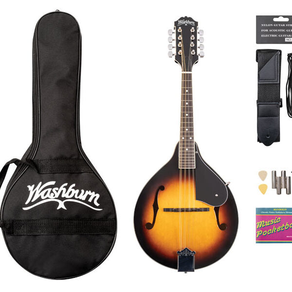 Image of Washburn M1 Americana A Style Mandolin Pack Sunburst