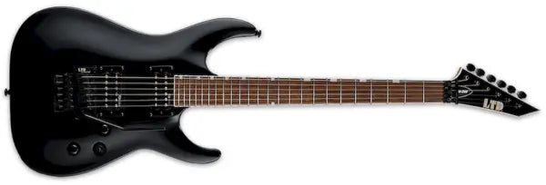 Image of LTD MH200 Black Electric Guitar with Floyd Rose Tremolo
