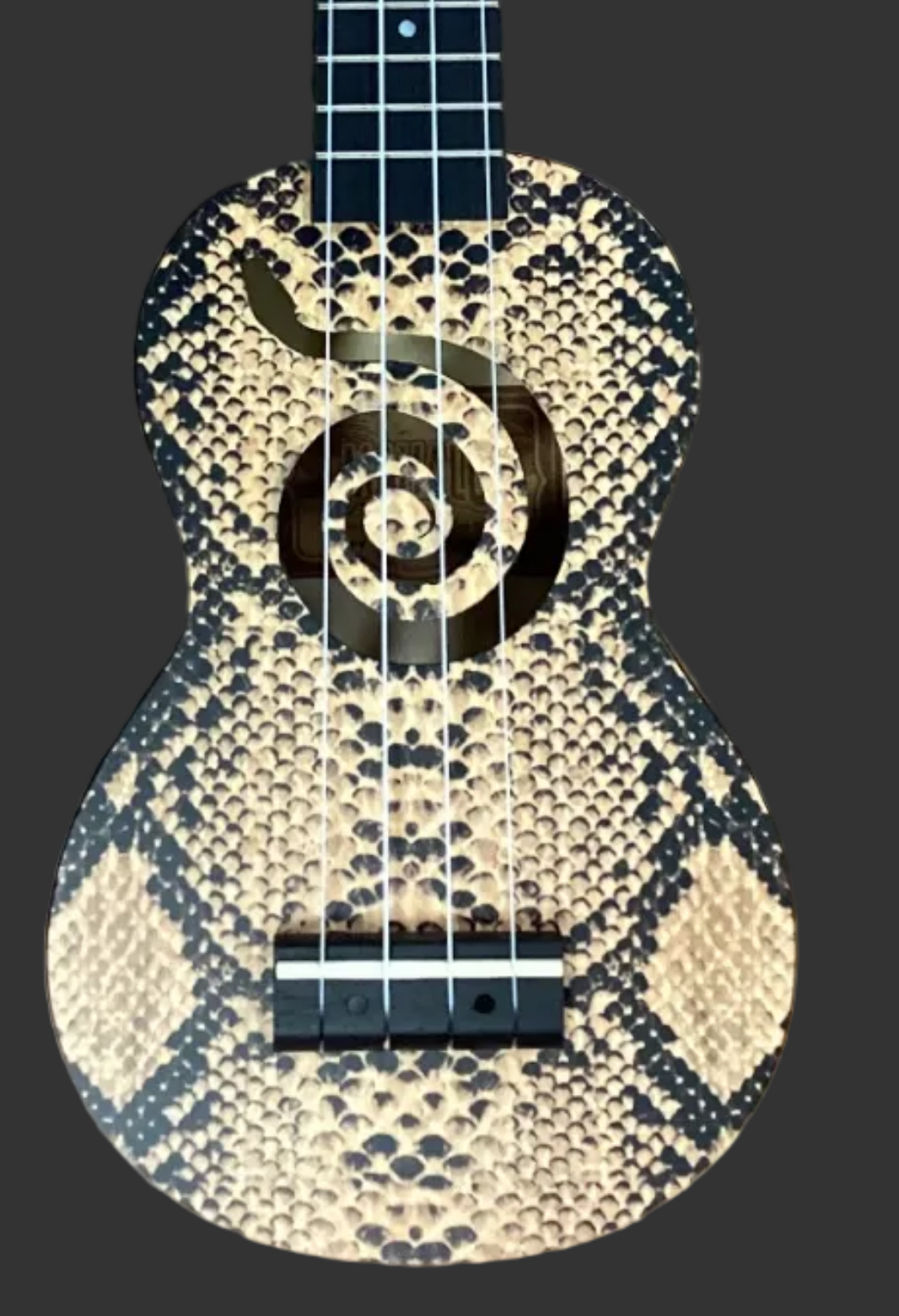Image of Mahalo Art Series Soprano Ukulele - Python Design