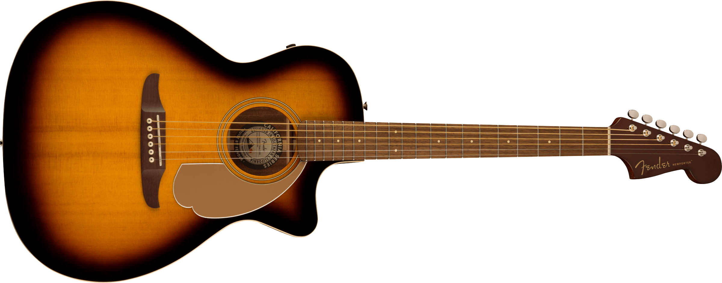 Image of Fender Newporter Player - Sunburst with Walnut Fingerboard