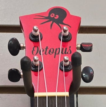 Image of Octopus Academy Series Soprano Ukulele Candy Apple Red