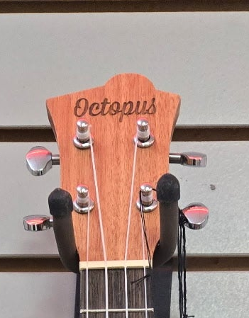 Image of Octopus Rosette Series Concert Ukulele with Rosette Motif
