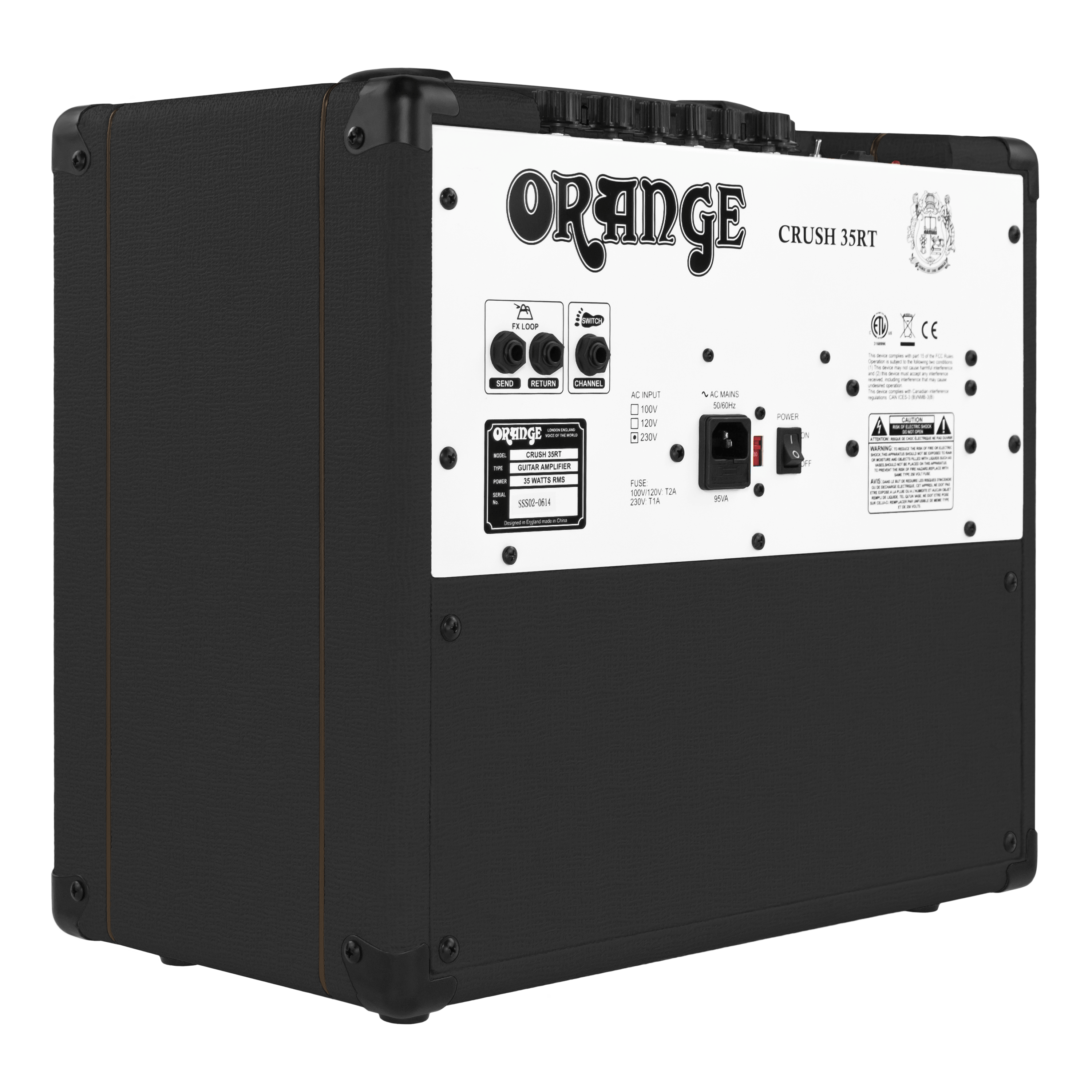 Image of Orange Crush 35RT 35W Guitar Combo Amp Black