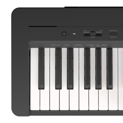Image of YAMAHA P143B Black 88-key entry-mid level digital piano with GHC action