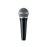 Image of Shure PGA48-LC Cardioid Dynamic Vocal Microphone with Mic Clip and Bag