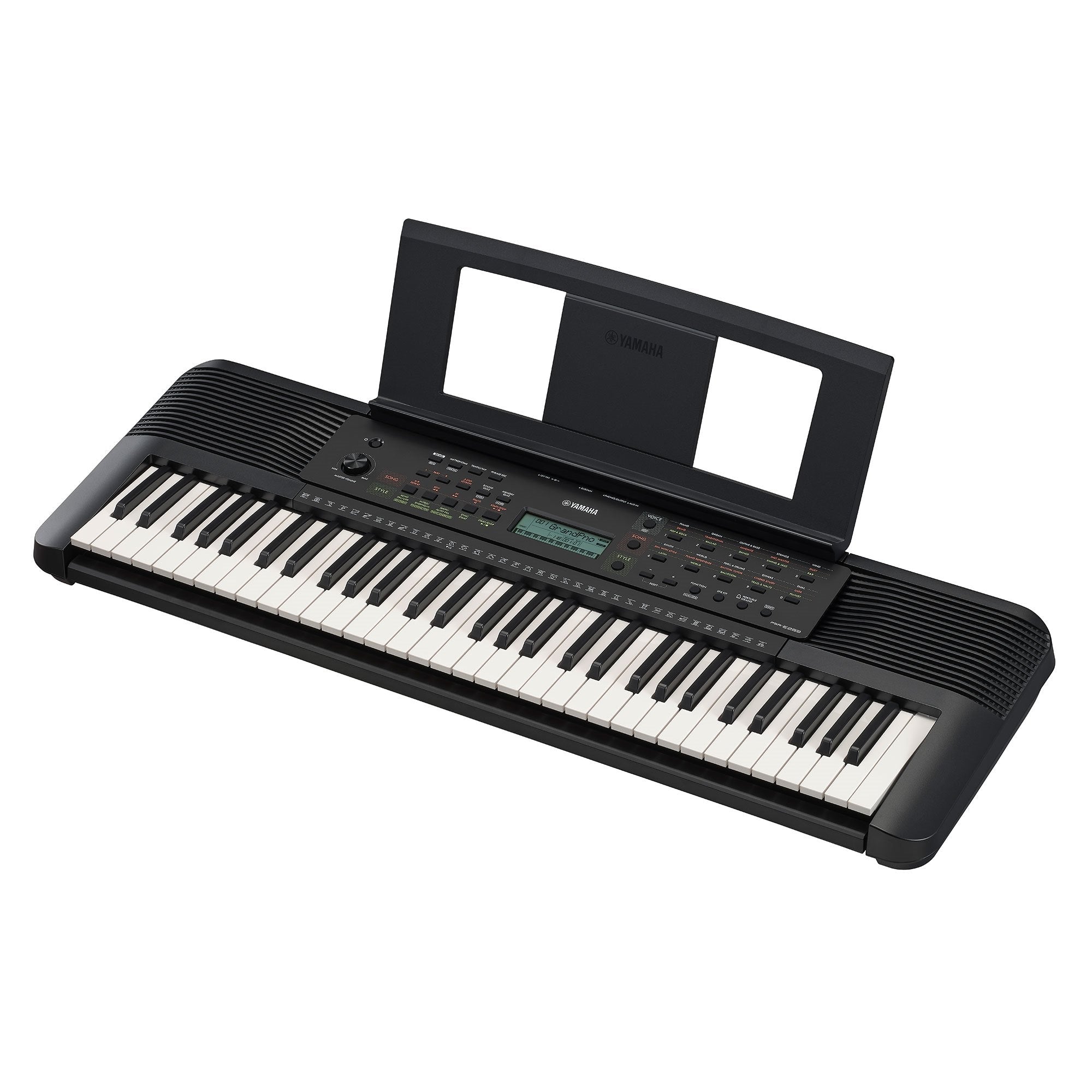Image of YAMAHA PSRE283 61-key entry-level portable keyboard. Includes PA130 power adapter