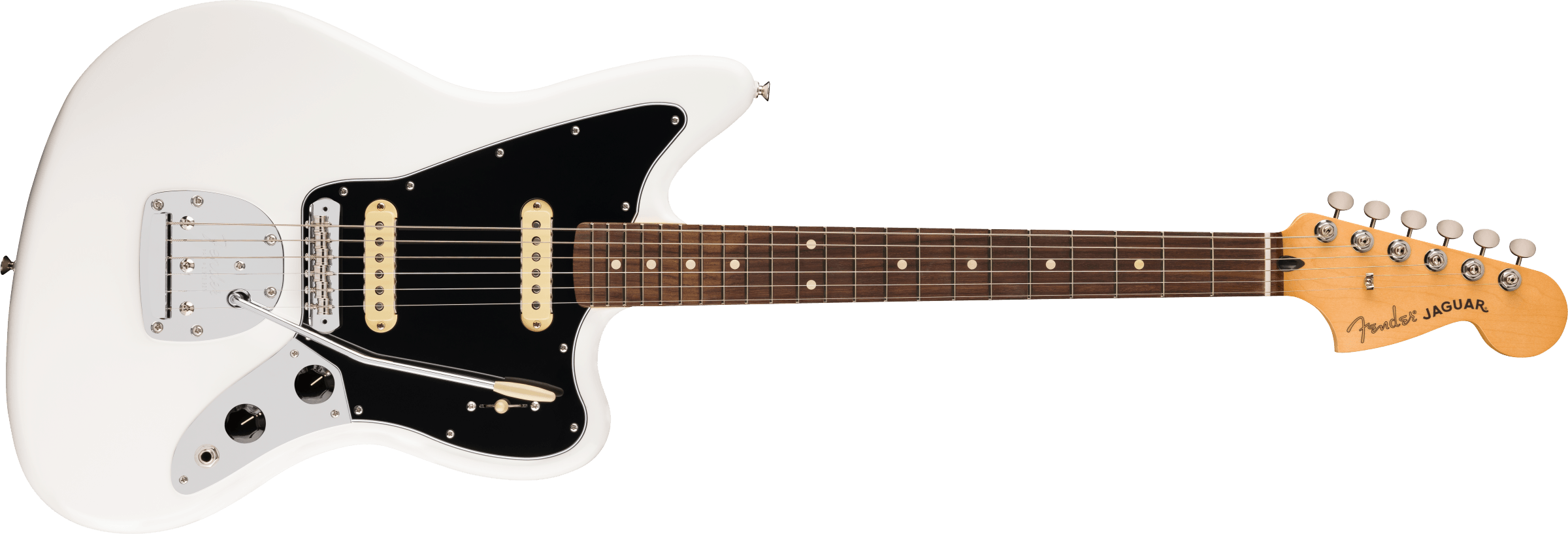 Image of Fender Player II Jaguar - Polar White with Rosewood Fingerboard
