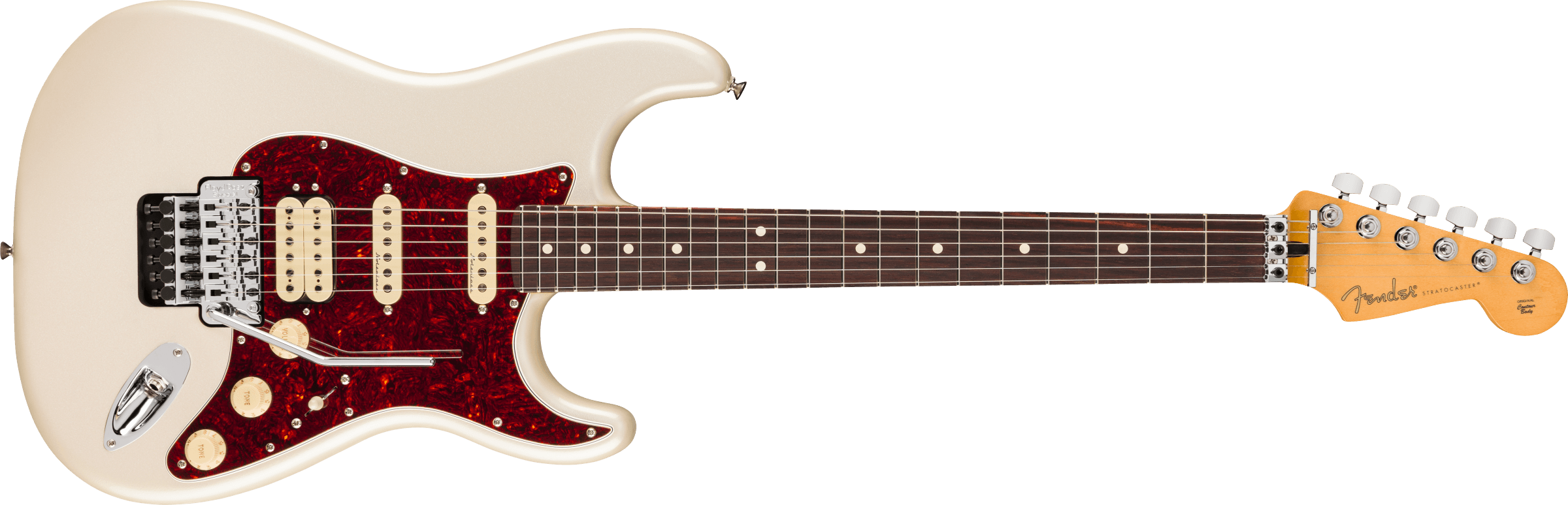 Image of Fender Player II Modified Stratocaster HSS Floyd Rose - Olympic Pearl with Rosewood Fingerboard