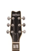 Image of Washburn SH35TR Wing Semi Hollow Electric Guitar Trans Red
