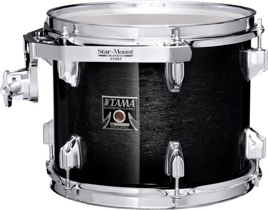 Image of Tama CL72S 7 Piece Shell Kit Transparent Black Burst