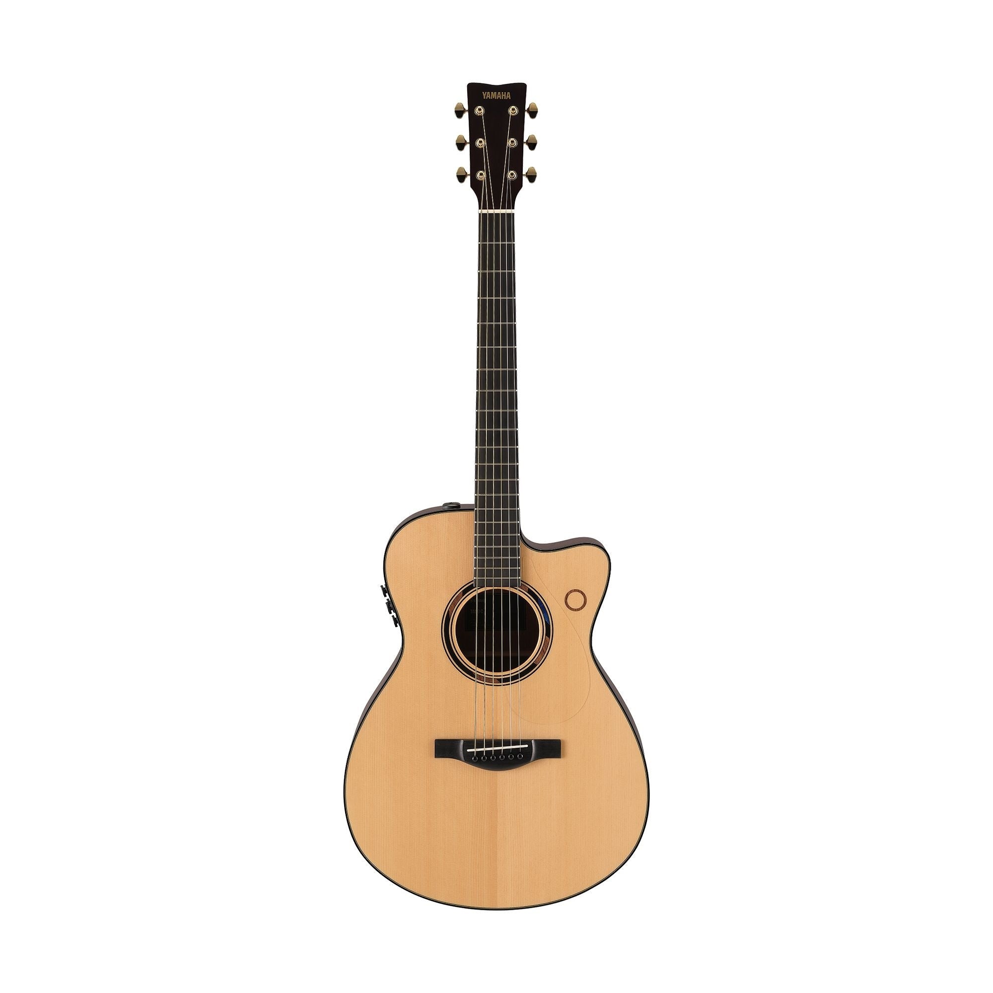 Image of Yamaha Premium TransAcoustic TAS3 C Acoustic Electric Guitar Natural