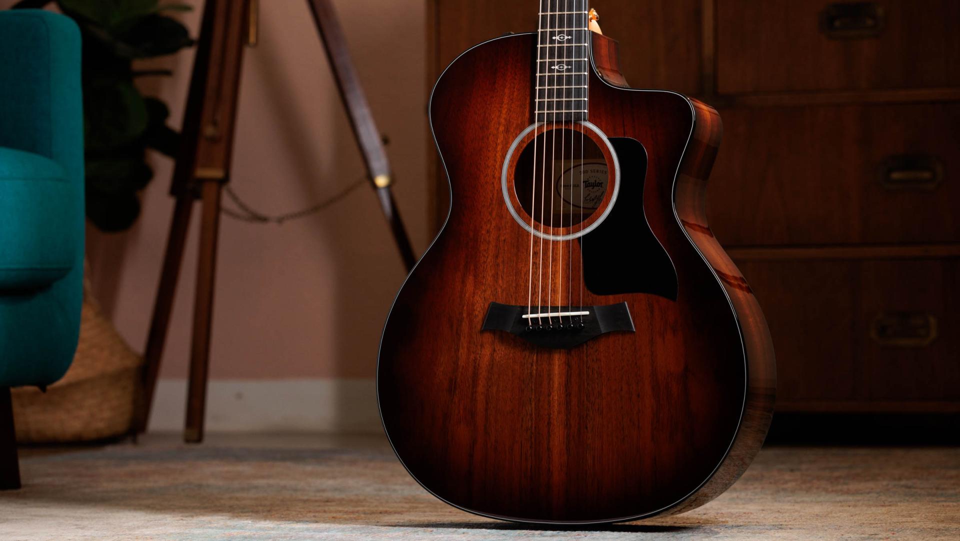 Image of TAYLOR 224ce-K DLX Acoustic Electric