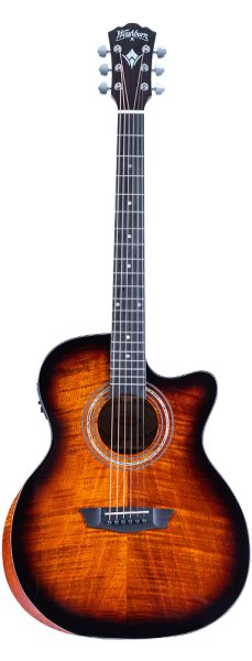 Image of Washburn WCG12FCE Comfort Acoustic Electric Guitar