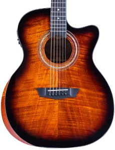 Image of Washburn WCG12FCE Comfort Acoustic Electric Guitar
