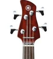 Image of Yamaha TRBX174EW 4-String Electric Bass Guitar, Root Beer