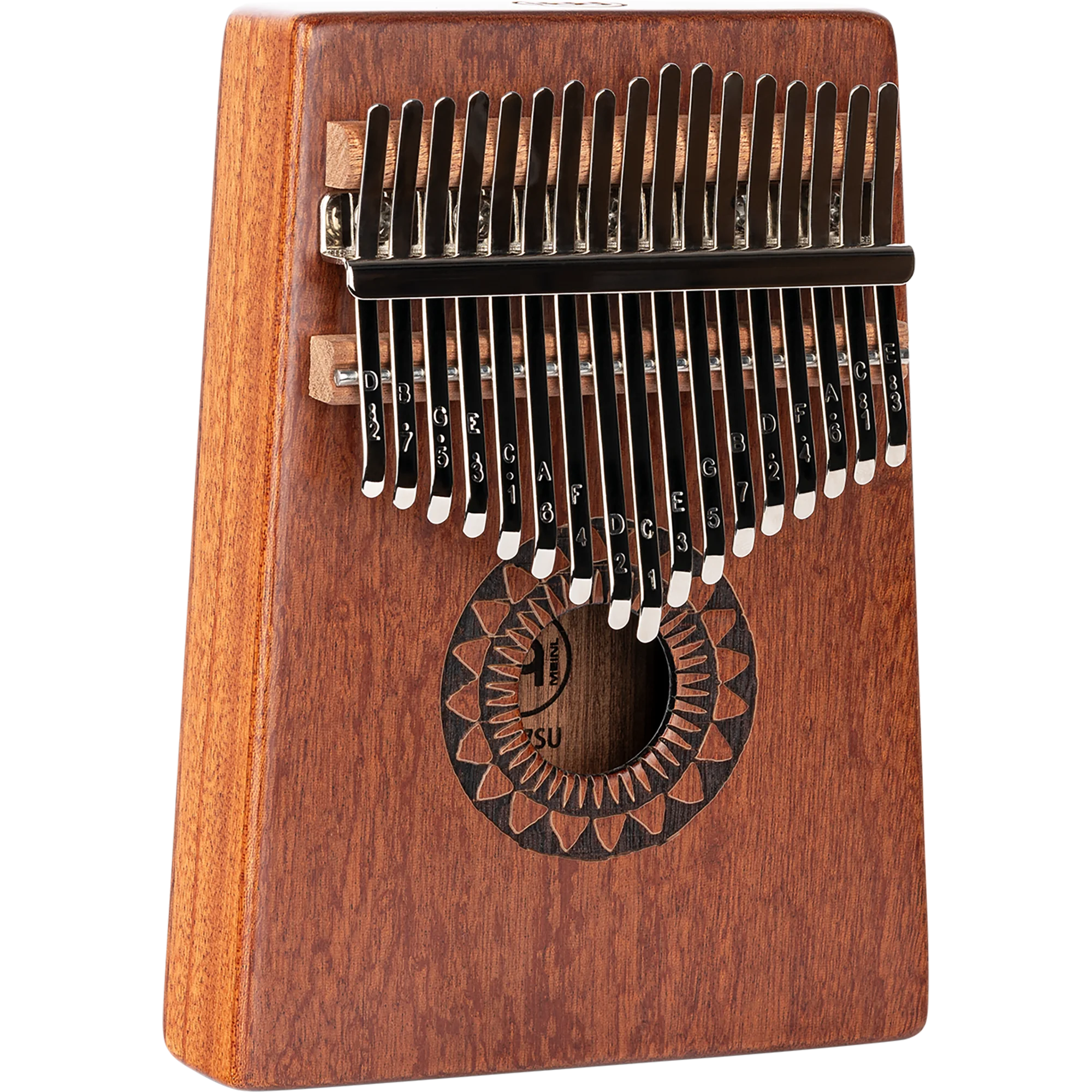 Image of Meinl Percussion Sound Hole Designer Kalimba, Sun
