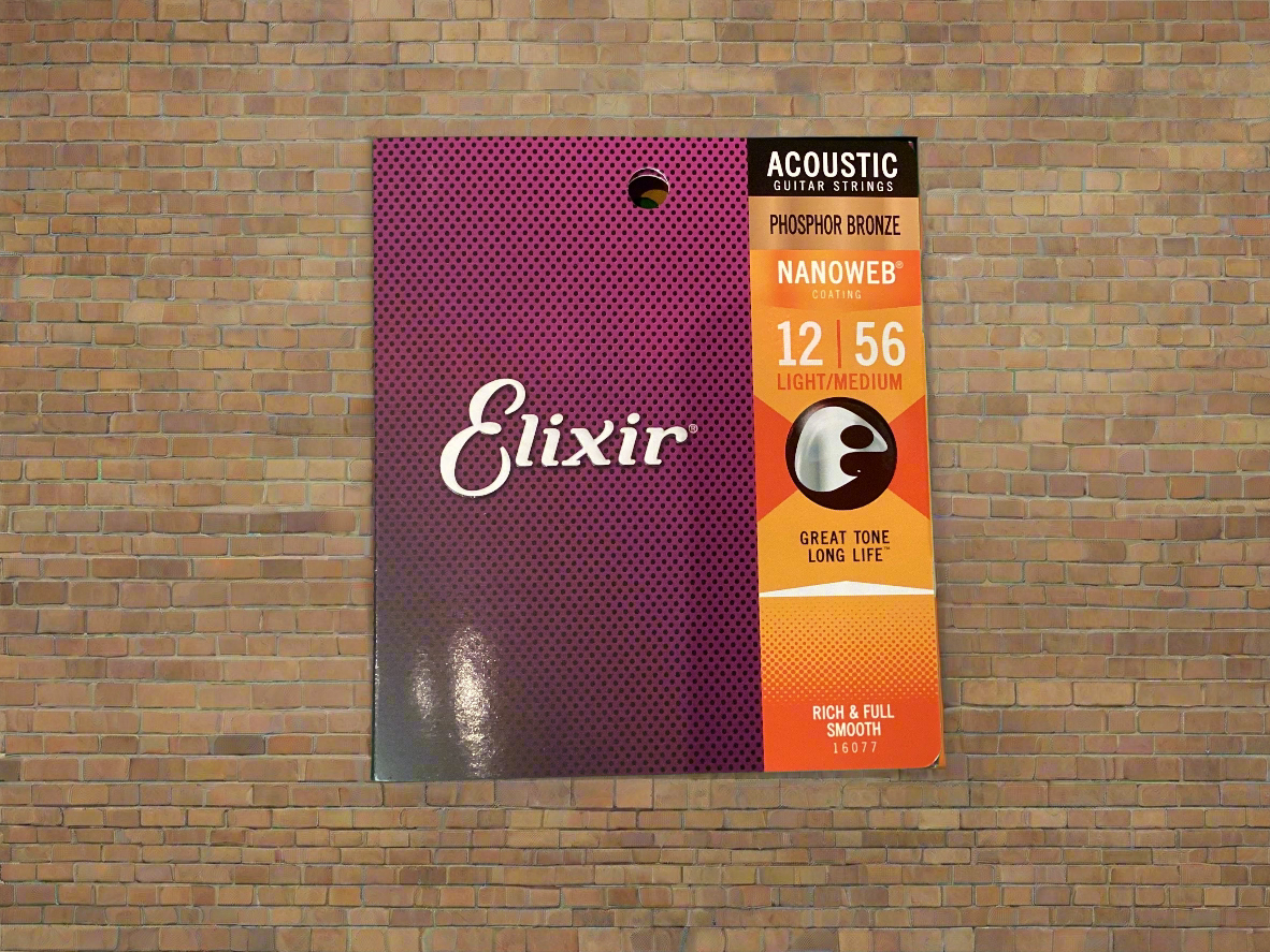 Elixir 12-56 Light/Medium acoustic strings