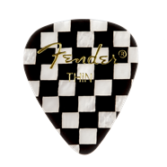 Image of Fender picks 351 Shape, Checker, Thin (12)