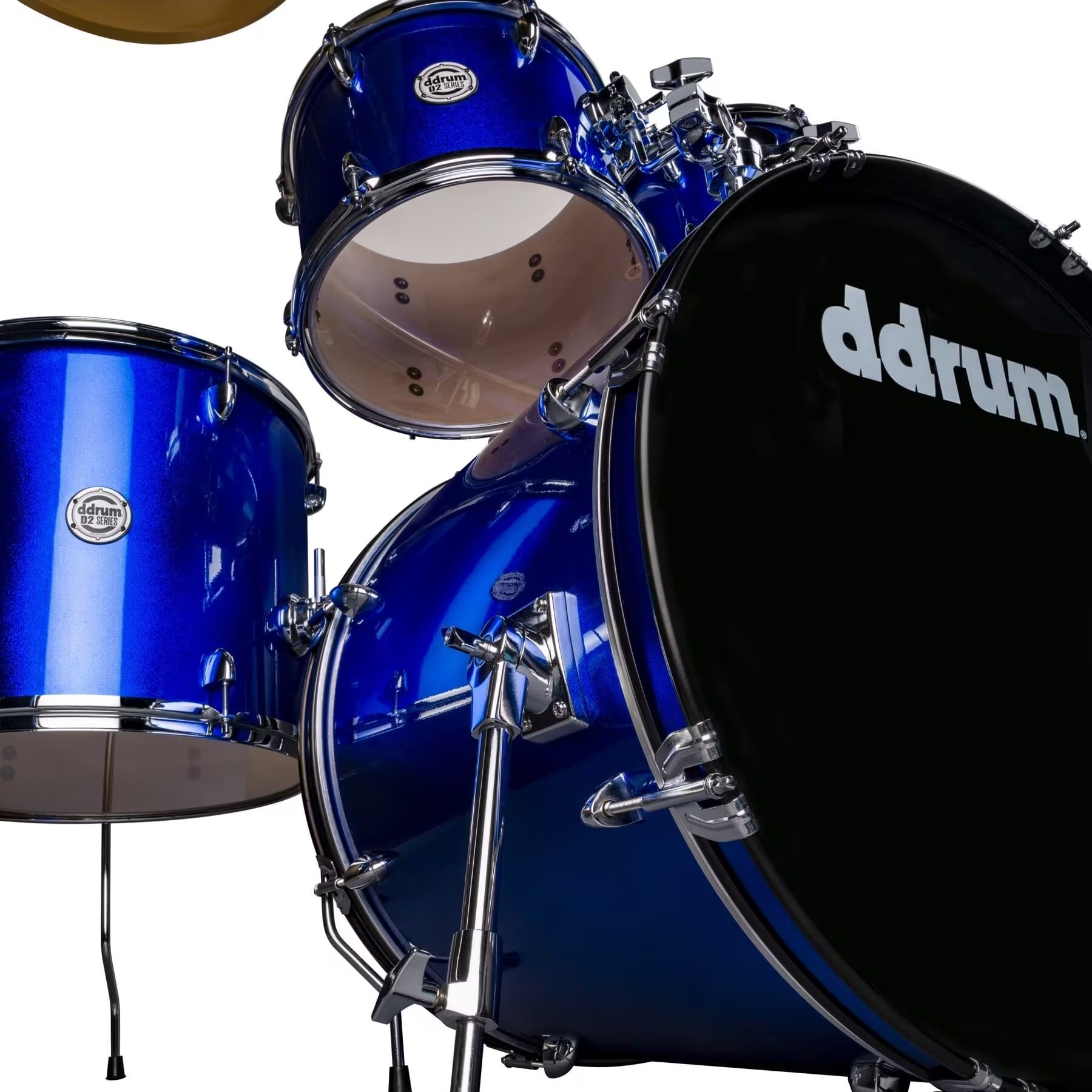 Image of Ddrum~D2 5-piece drum set w/cymbals~Cobalt Blue