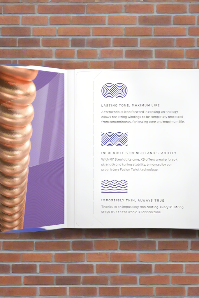 Image of DADDARIO 11-52 Custom Light, XS Phosphor Bronze Coated Acoustic Guitar Strings XSAPB1152